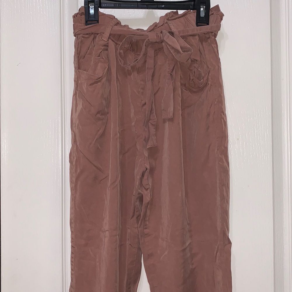 Thread and Supply paper bag waist pants